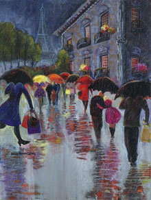 ArtLeague N. Carney April in Paris