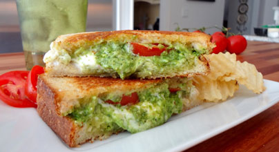 celebrate grilled goat cheese