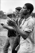 past Meredith March Against Fear 1966. Photo by Jim Lucas 2