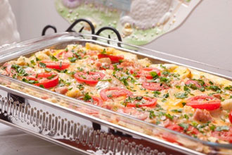 celebrate Lowcountry Breakfast Strata photography by Paul Nurnberg